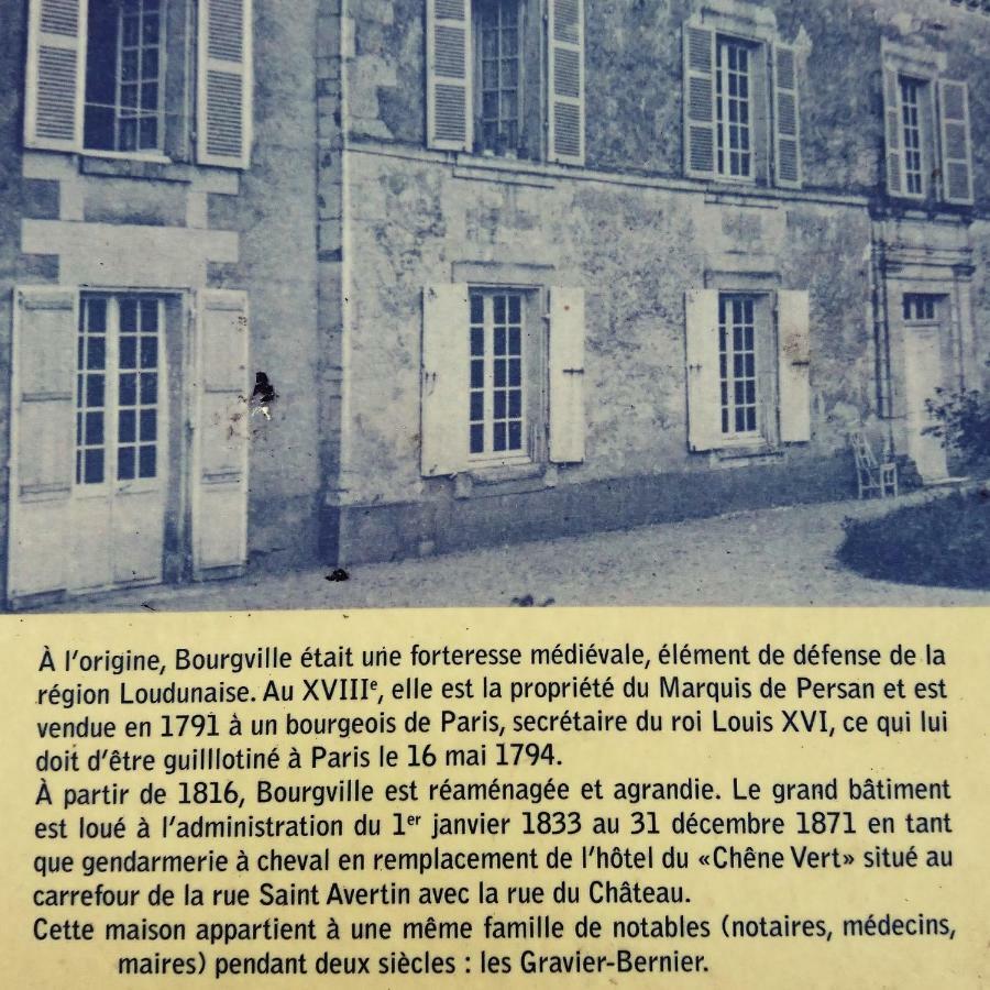 Domaine De Bourgville Monts-sur-Guesnes Eksteriør bilde